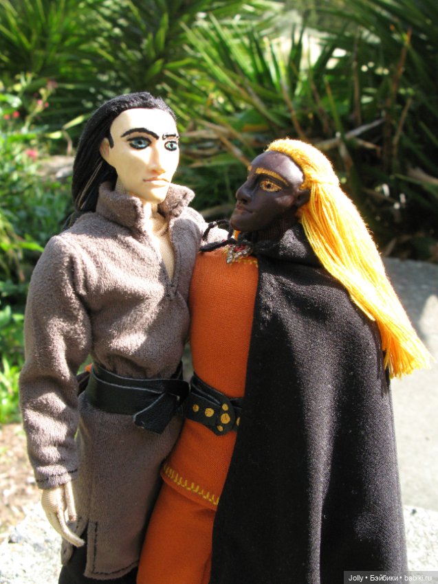 Учитель и ученик — Авторские куклы ручной работы: текстильные