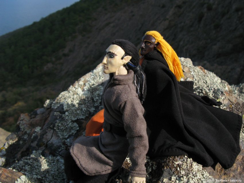 Учитель и ученик — Авторские куклы ручной работы: текстильные