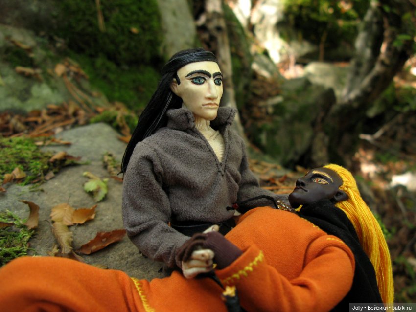 Учитель и ученик — Авторские куклы ручной работы: текстильные (фото 9)