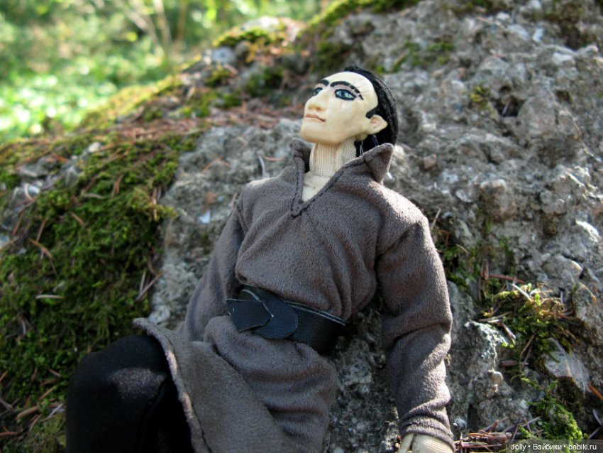 Учитель и ученик — Авторские куклы ручной работы: текстильные (фото 10)