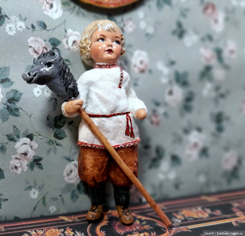 Новые ватные игрушки. "Милое ретро"