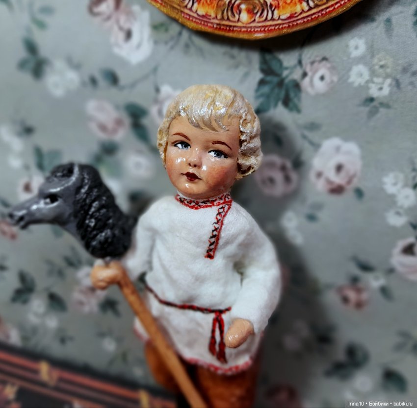 Новые ватные игрушки. "Милое ретро"