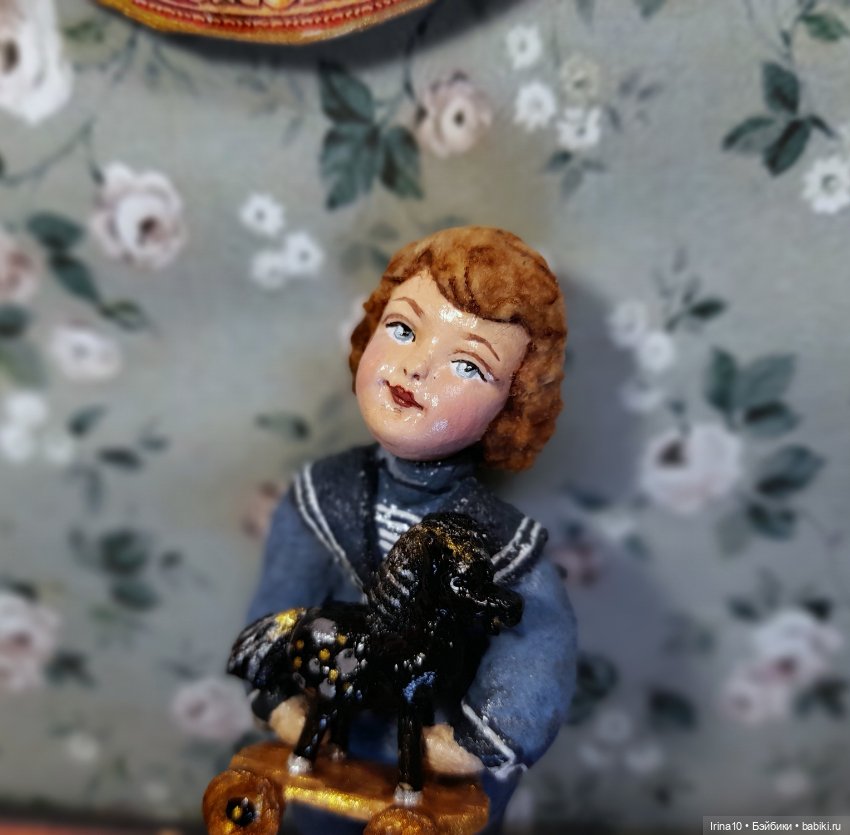 Новые ватные игрушки. "Милое ретро"