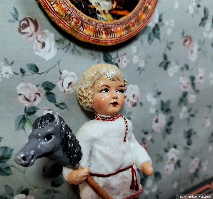 Новые ватные игрушки. "Милое ретро"