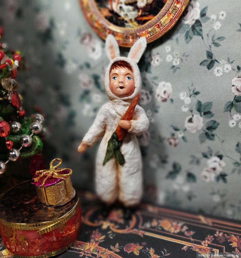 Новые ватные игрушки. "Милое ретро"