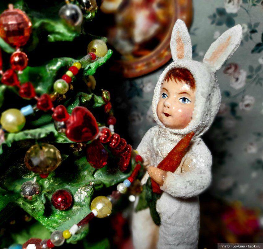 Новые ватные игрушки. "Милое ретро" (фото 2)