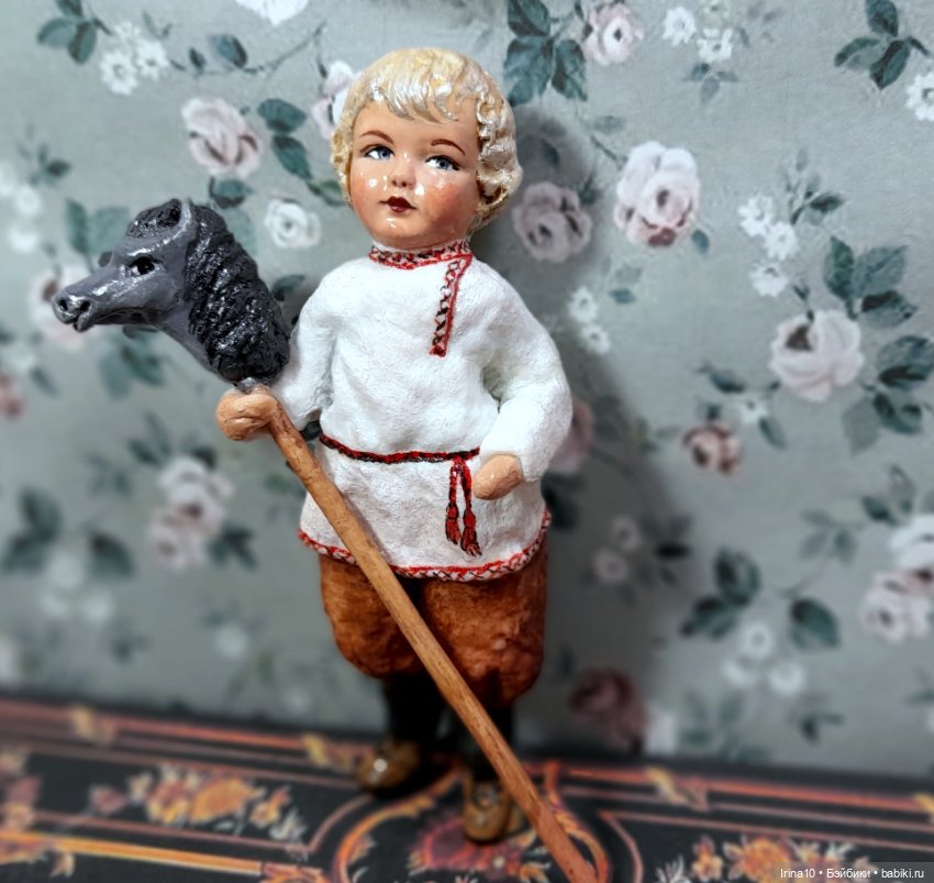 Новые ватные игрушки. "Милое ретро"