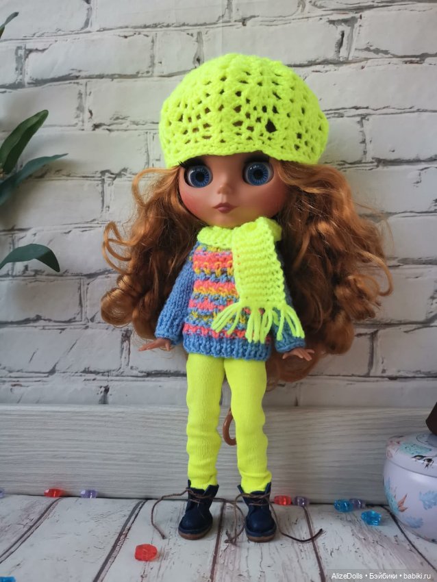 Одеваем девчонок блайз в вязанные комплекты (фото 9)