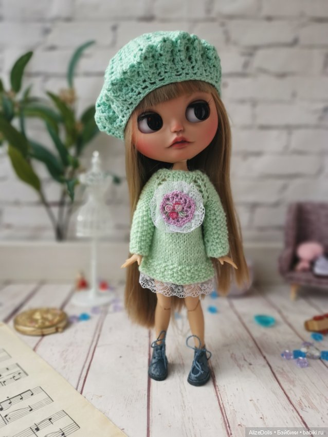 Одеваем девчонок блайз в вязанные комплекты (фото 10)