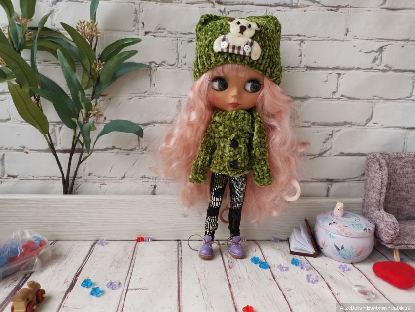 Одеваем девчонок блайз в вязанные комплекты (фото 5)