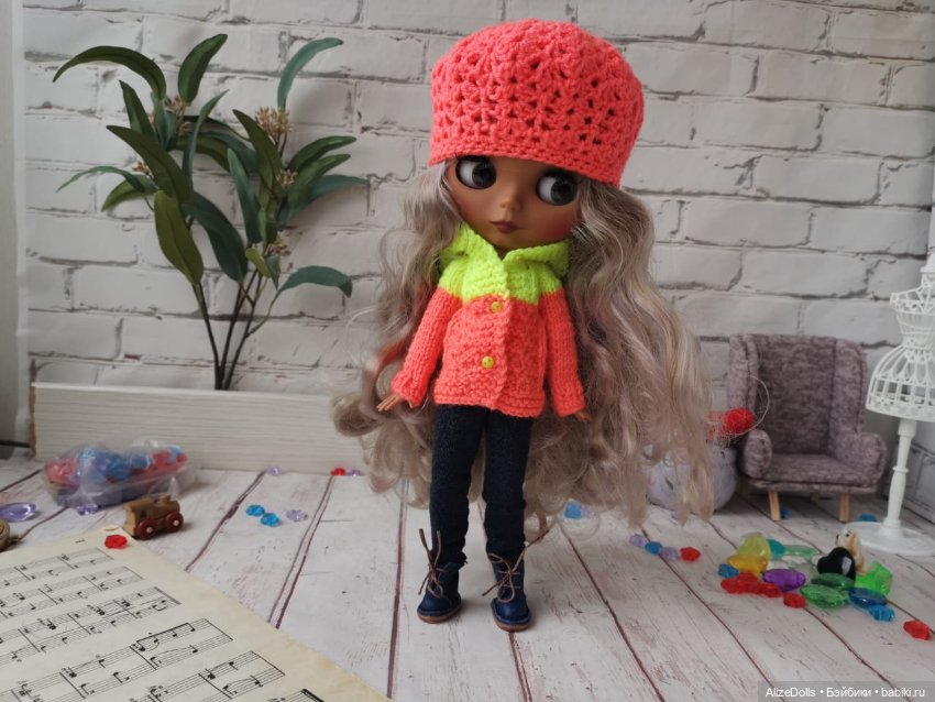 Одеваем девчонок блайз в вязанные комплекты (фото 7)