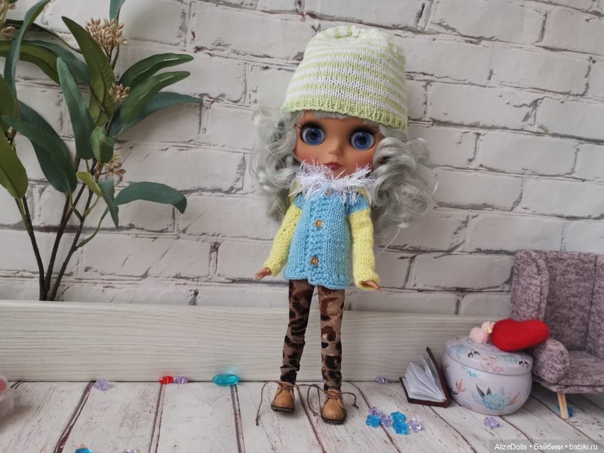 Одеваем девчонок блайз в вязанные комплекты (фото 6)