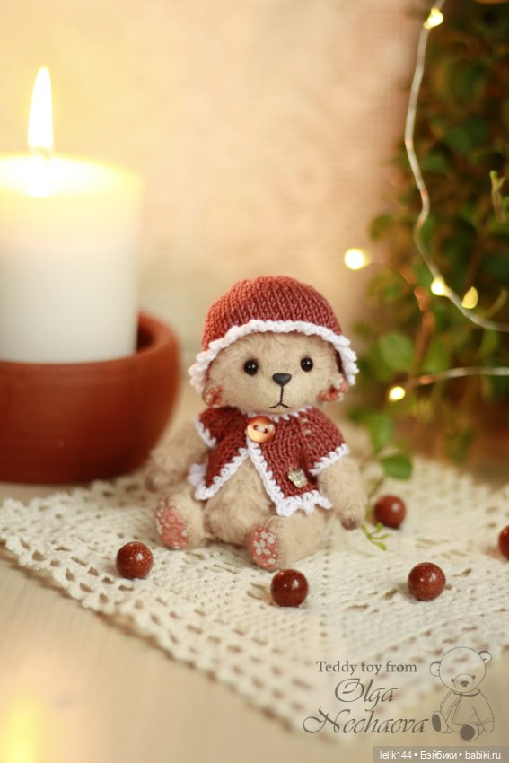 Мини мишка Соня — Авторские мишки Тедди и друзья: фото (фото 5)