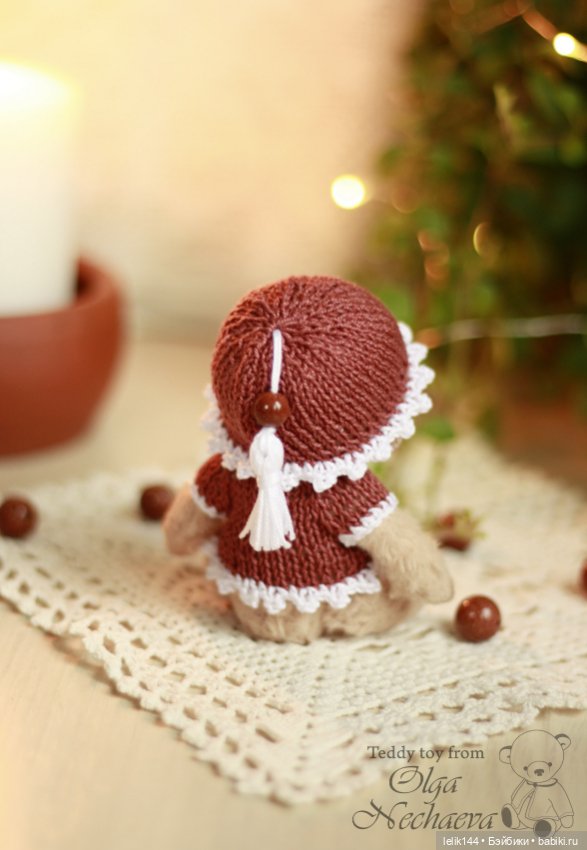 Мини мишка Соня — Авторские мишки Тедди и друзья: фото (фото 6)