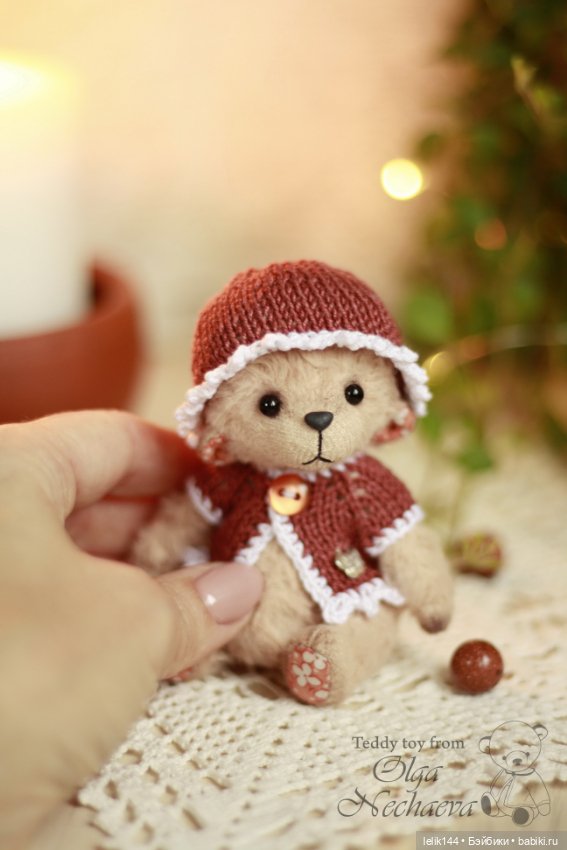 Мини мишка Соня — Авторские мишки Тедди и друзья: фото