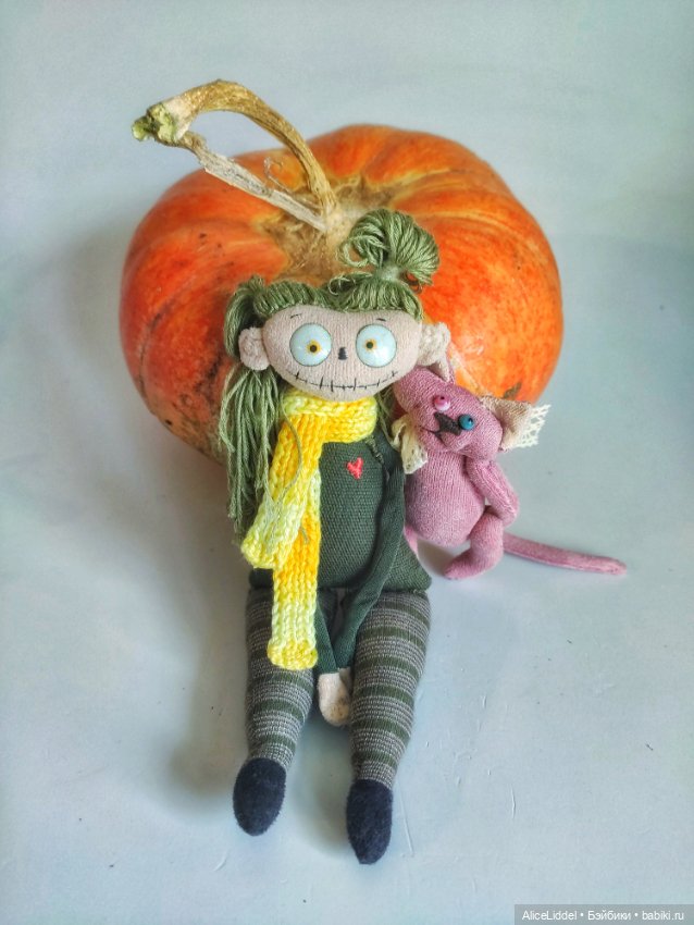 Кошмуры пришли — Текстильные игрушки и примитивы: кофейные (фото 5)