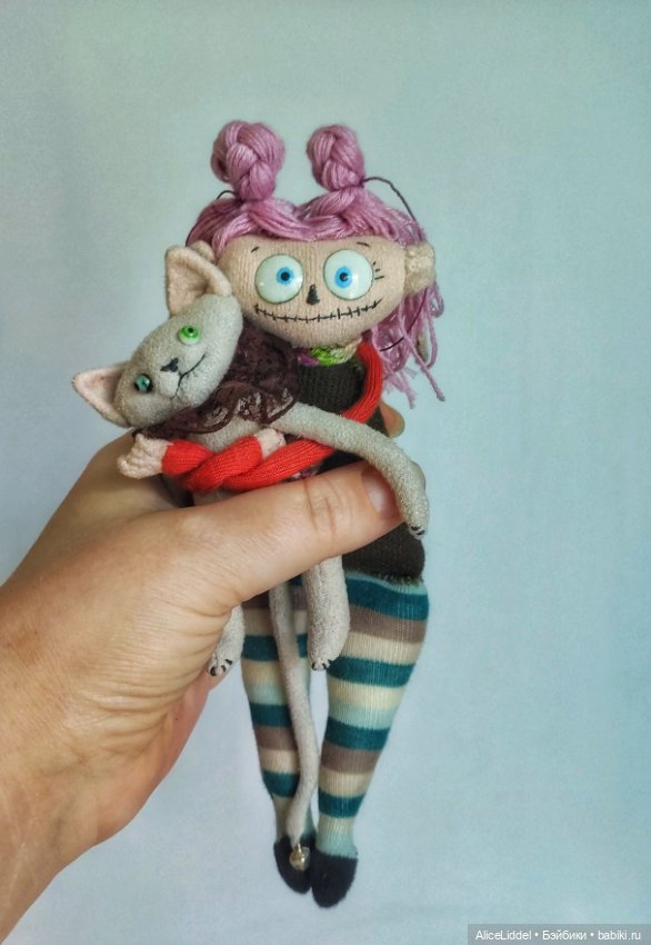 Кошмуры пришли — Текстильные игрушки и примитивы: кофейные (фото 4)