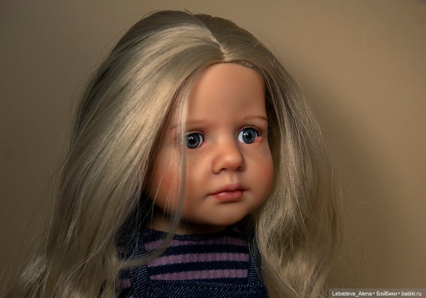 Маленькая Лотта — ООАК и кастом кукол Gotz (Готц): перерисовка (фото 2)