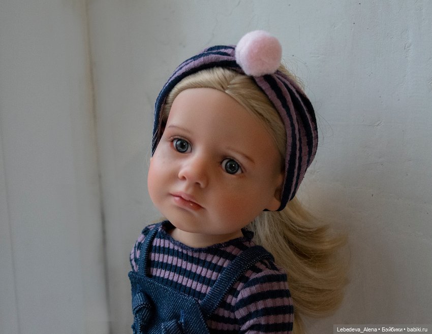 Маленькая Лотта — ООАК и кастом кукол Gotz (Готц): перерисовка (фото 6)