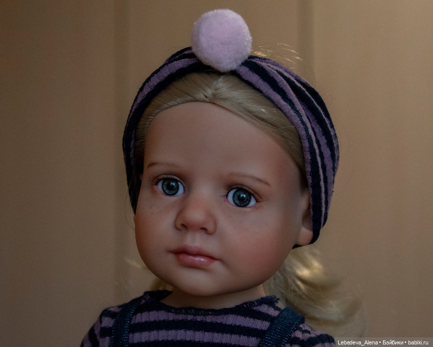 Маленькая Лотта — ООАК и кастом кукол Gotz (Готц): перерисовка (фото 7)