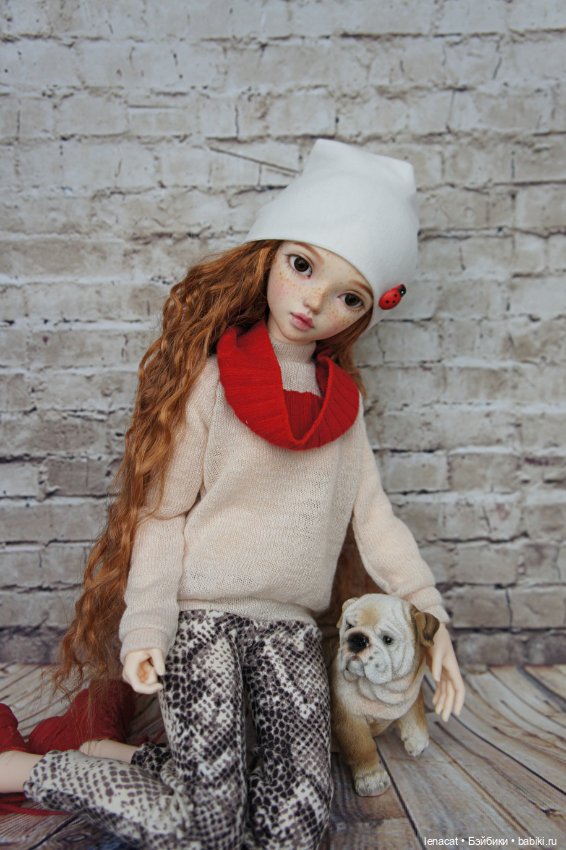 Сонечка, Джульбарс и мячик (фото 7)