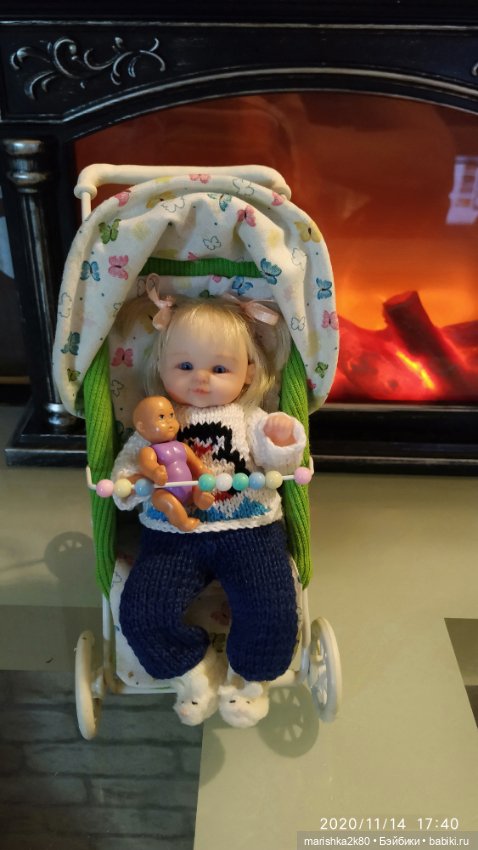 Варя. Мини кукла — Домашние фото авторских кукол: личные коллекции