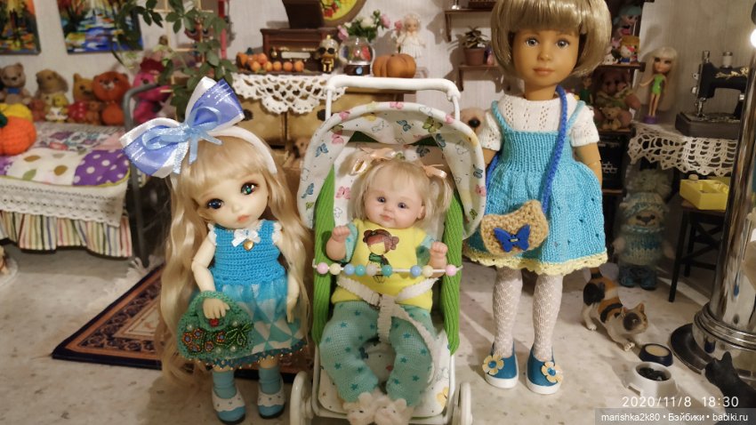 Варя. Мини кукла — Домашние фото авторских кукол: личные коллекции (фото 3)