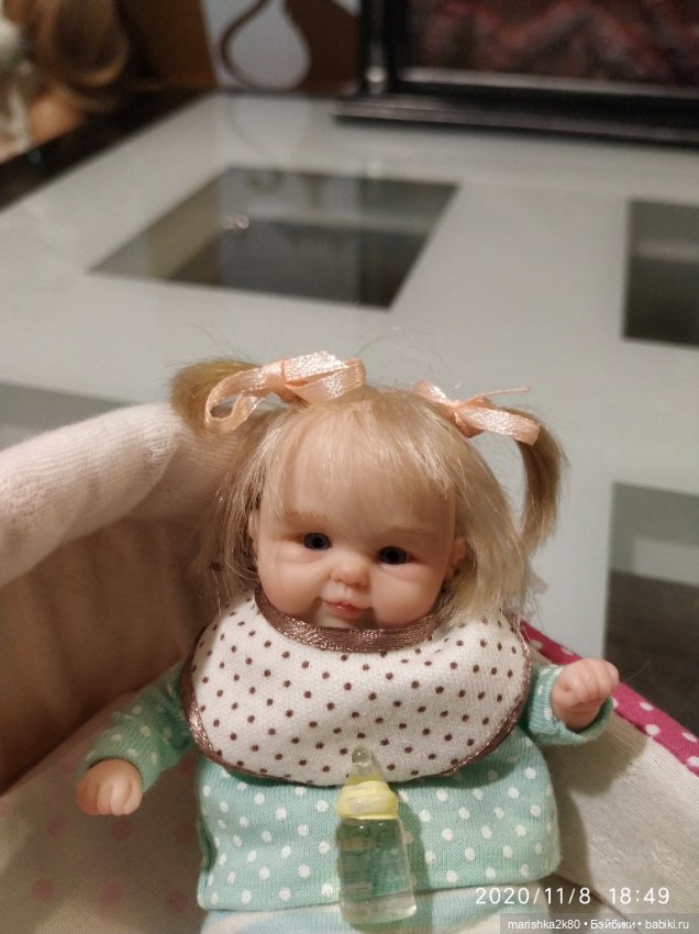 Варя. Мини кукла — Домашние фото авторских кукол: личные коллекции