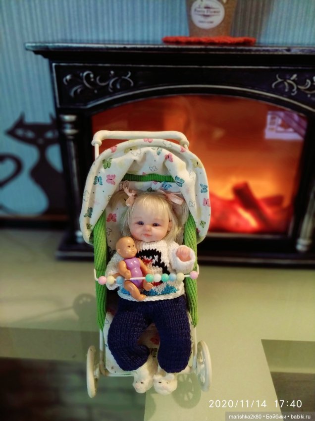 Варя. Мини кукла — Домашние фото авторских кукол: личные коллекции