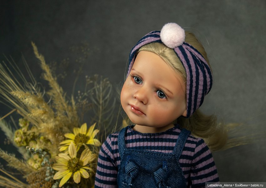 Еще немного Лотты — ООАК и кастом кукол Gotz (Готц): перерисовка (фото 4)