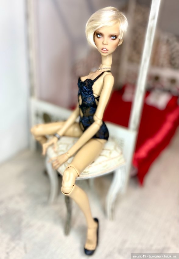 Чёрный боди. Куклы - Popovy (фото 4)