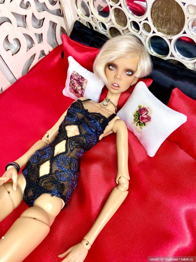 Чёрный боди. Куклы - Popovy (фото 8)