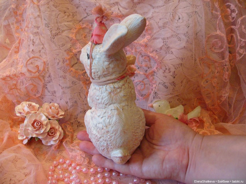 Зайка, переделка из игрушки (фото 2)