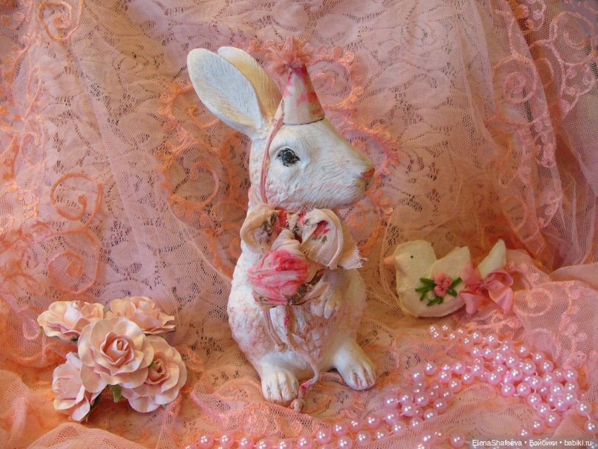 Зайка, переделка из игрушки