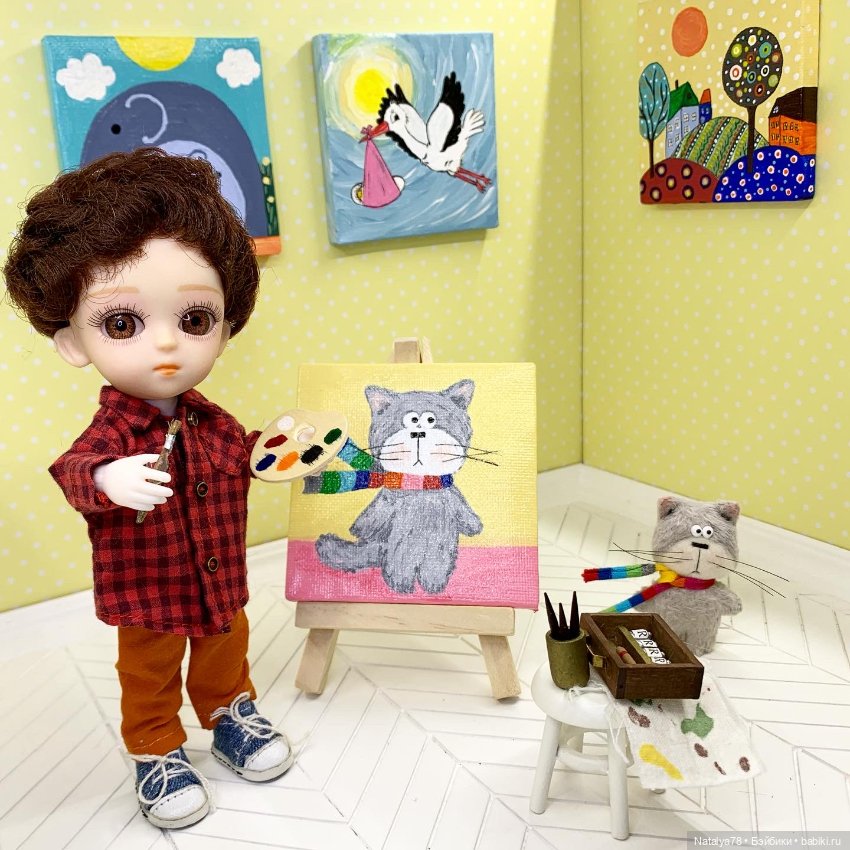 Мой Рома - художник — Куклы Baboliy (Баболи