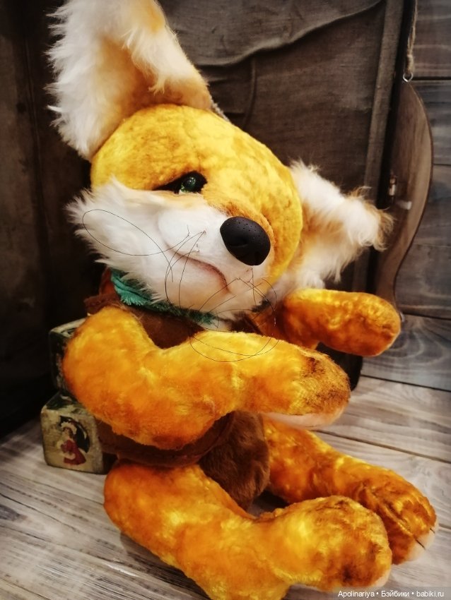 Гелиос лис-тедди — Авторские мишки Тедди и друзья: фото (фото 6)