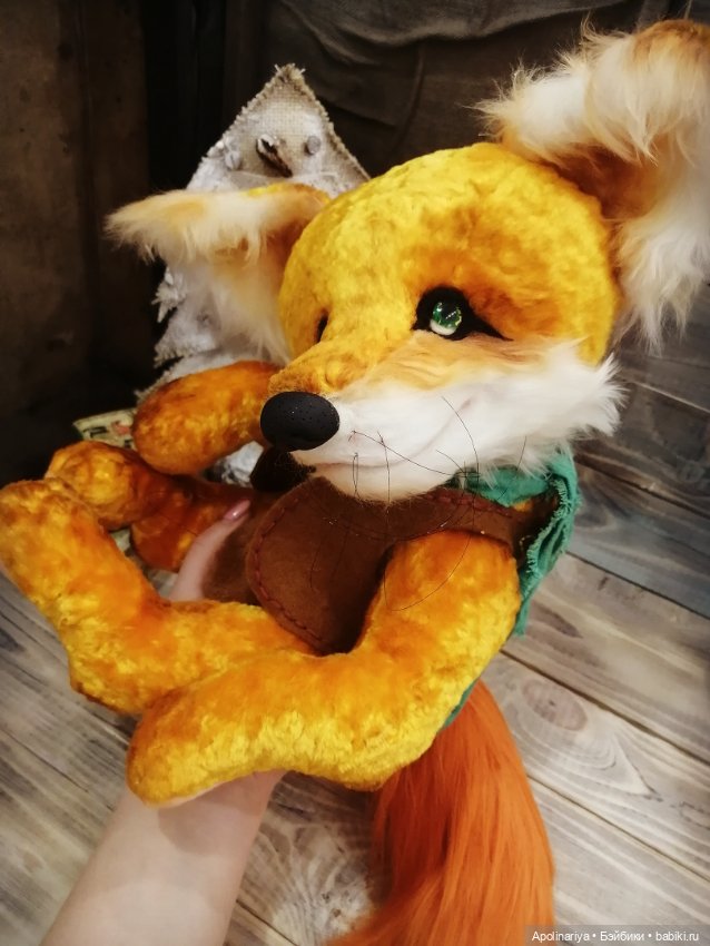 Гелиос лис-тедди — Авторские мишки Тедди и друзья: фото (фото 8)