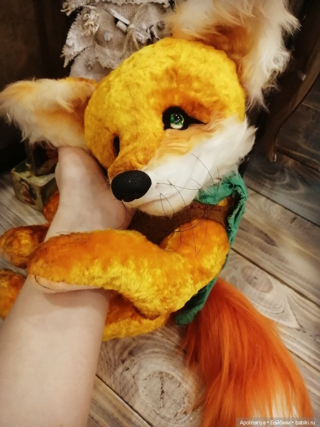 Гелиос лис-тедди — Авторские мишки Тедди и друзья: фото