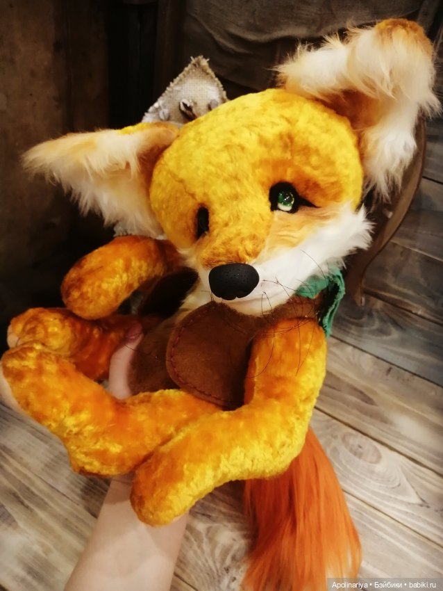 Гелиос лис-тедди — Авторские мишки Тедди и друзья: фото (фото 9)