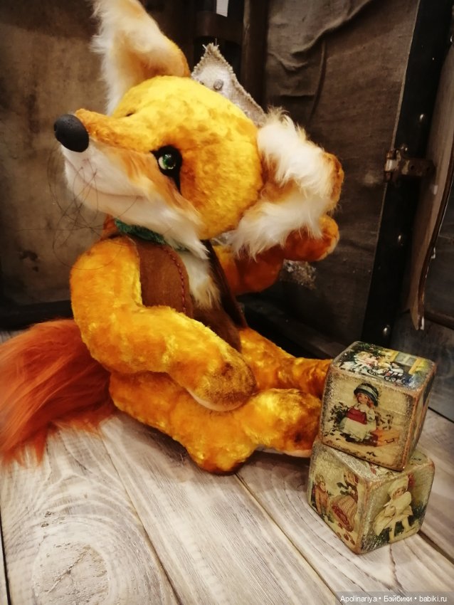 Гелиос лис-тедди — Авторские мишки Тедди и друзья: фото (фото 5)