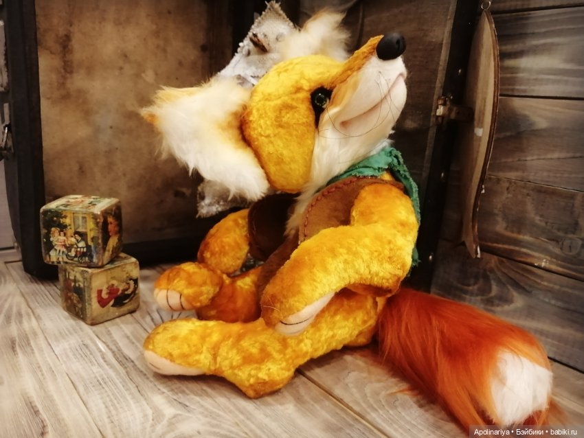 Гелиос лис-тедди — Авторские мишки Тедди и друзья: фото