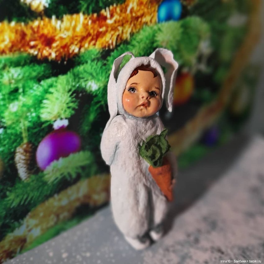 Ёлочные ватные игрушки Ирины Белюковой (фото 10)