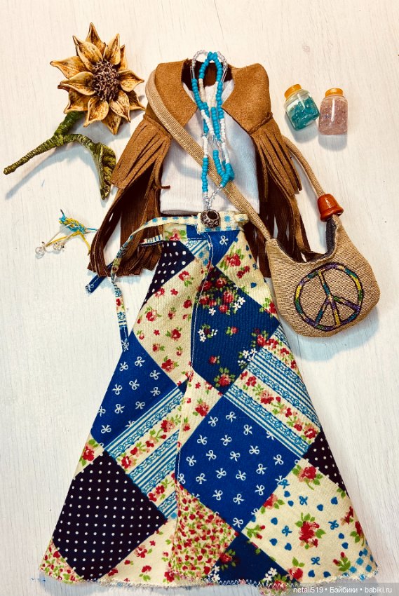 Стиль хиппи. Куклы PopovySister (фото 3)