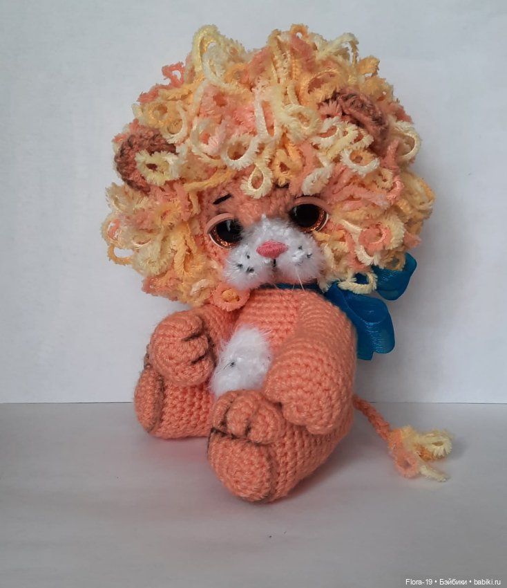 Левушка, рыжая головушка — Вязаные игрушки и амигуруми: крючком (фото 3)