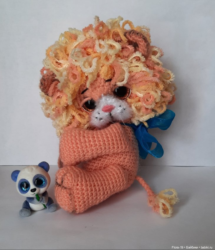 Левушка, рыжая головушка — Вязаные игрушки и амигуруми: крючком