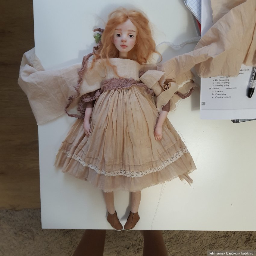 История одной куклы — Лепка авторских кукол: полимерная глина (фото 3)