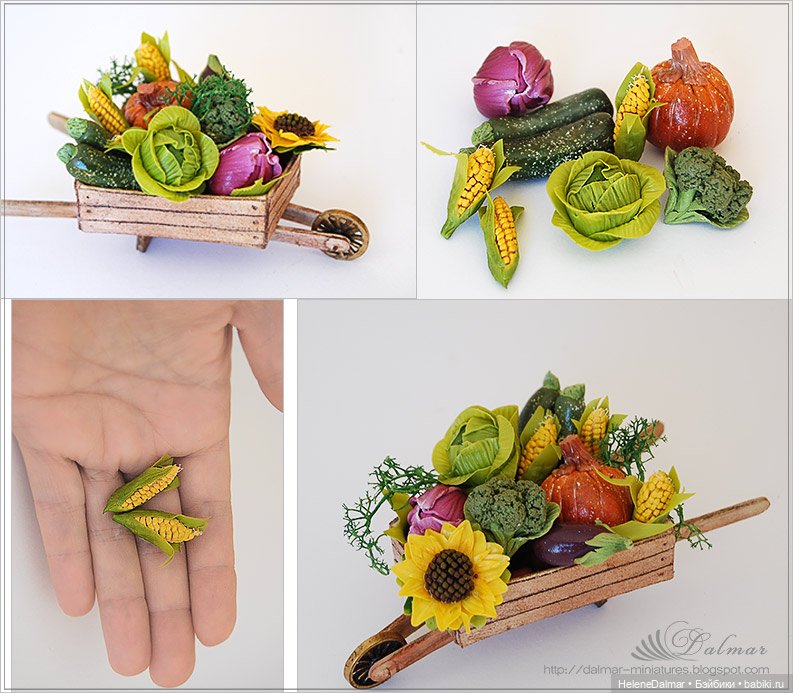 Урожай — Кукольная миниатюра своими руками: еда (фото 9)