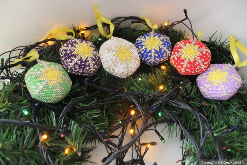 Новогодние ёлочные украшения (фото 7)