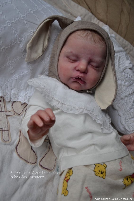 Зайчик Руби. Куклареборн Анны Морозовой