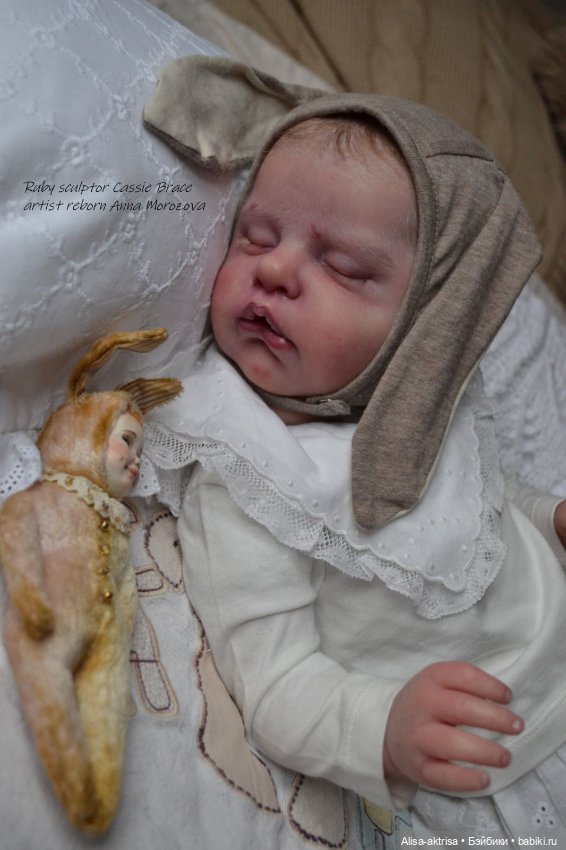 Зайчик Руби. Куклареборн Анны Морозовой